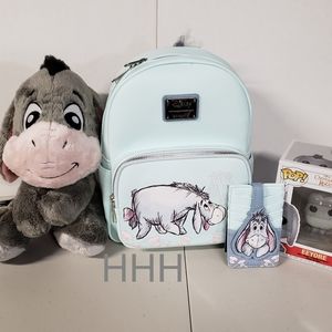 Disney Loungefly Eeyore backpack bundle